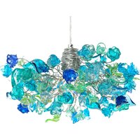 Sea Color Blumen Deckenleuchte Resin Floral Pendelleuchte Sea Color Blumen Deckenleuchte Resin Floral Pendelleuchte von yehudalight