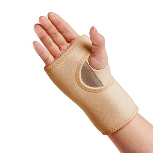Handgelenkbandage Handgelenkschiene Elastische Verstellbare Handgelenkstütze für Sport Verstauchungen, Arthritis, Sehnenentzündung, Karpaltunnelsyndrom Einheitsgröße 1 Stücke (Beige, Rechte Hand) Handgelenkbandage Handgelenkschiene Elastische Verstellbare Handgelenkstütze für Sport Verstauchungen, Arthritis, Sehnenentzündung, Karpaltunnelsyndrom Einheitsgröße 1 Stücke (Beige, Rechte Hand) von yeloumiss