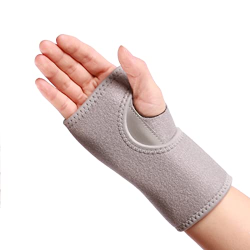 Handgelenkbandage Handgelenkschiene Elastische Verstellbare Handgelenkstütze für Sport Verstauchungen, Arthritis, Sehnenentzündung, Karpaltunnelsyndrom Einheitsgröße 1 Stücke (Rechte Hand, Grau) Handgelenkbandage Handgelenkschiene Elastische Verstellbare Handgelenkstütze für Sport Verstauchungen, Arthritis, Sehnenentzündung, Karpaltunnelsyndrom Einheitsgröße 1 Stücke (Rechte Hand, Grau) von yeloumiss