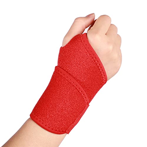 Handgelenkstütze Sport Elastische Handgelenkbandage Handgelenk Unterstützung Verstellbare Handbandage für Sport Schutz und Alltag Arthritis Einheitsgröße für Linke oder Rechte Hand 1 Stücke (Rot) Handgelenkstütze Sport Elastische Handgelenkbandage Handgelenk Unterstützung Verstellbare Handbandage für Sport Schutz und Alltag Arthritis Einheitsgröße für Linke oder Rechte Hand 1 Stücke (Rot) von yeloumiss