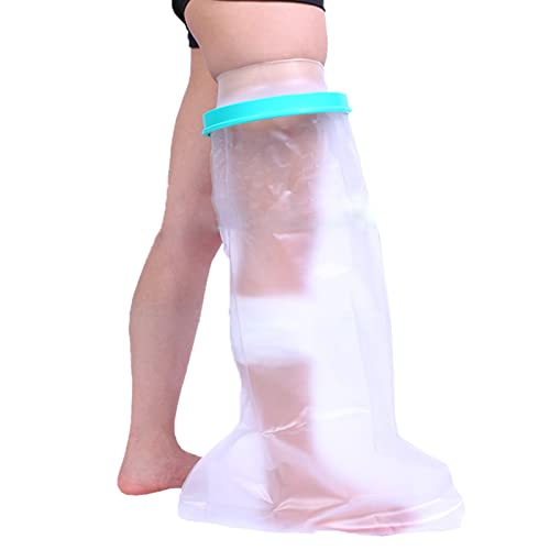 yeloumiss Duschschutz Bein Erwachsene Gipsschutz Wasserdichter Beinprotektor Verbandschutz Beinschutz für Zehe, Knöchel, Fuß, Bein, Knie um Casts und Bandagen trocken zu halten von yeloumiss