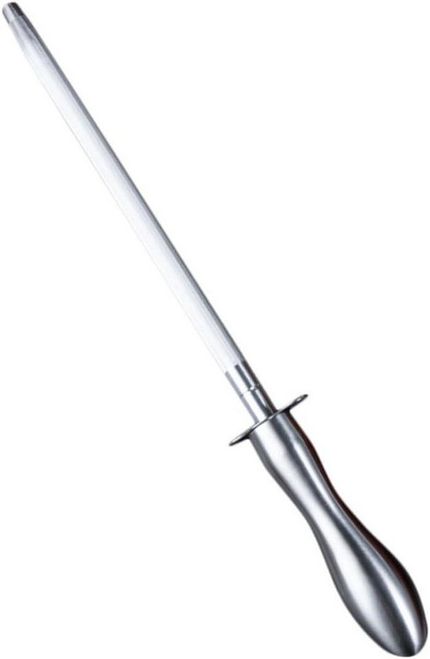 yhroo Messerschärfer Ovale Wetzstahl Diamant-Wetzstäbe, 30cm lange Wetzstäbe, Kleiner Werkzeugschärfer von yhroo