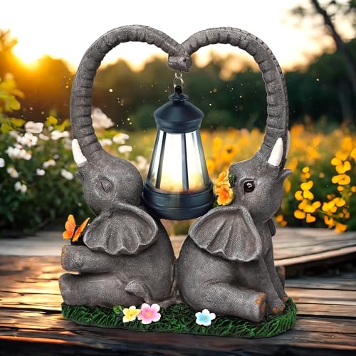 yiilead 27cm Solar Elefant Gartendeko,Herzform Elefanten Deko,Geschenke für Frauen,Einzigartige Housewarming Geschenke für Mütter, Liebhaber und Jahrestag yiilead 27cm Solar Elefant Gartendeko,Herzform Elefanten Deko,Geschenke für Frauen,Einzigartige Housewarming Geschenke für Mütter, Liebhaber und Jahrestag von yiilead