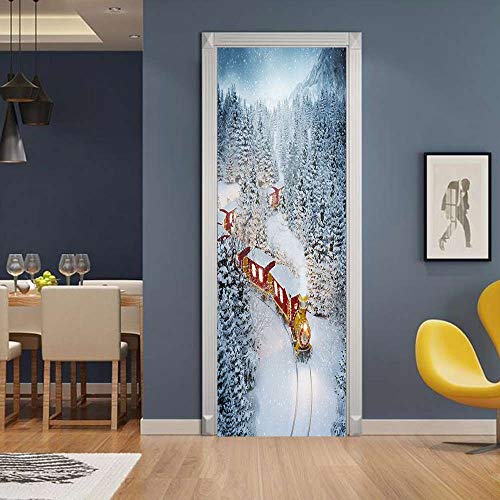 3D Türaufkleber selbstklebend–abnehmbar & wasserfest Türfolie aus PVC,Türposter Original Design,Rückstandsfrei,Pflegeleicht, 77x200cm Wandaufkleber für Schlafzimmer Wohnzimmer Kinderzimmer Flur 108 3D Türaufkleber selbstklebend–abnehmbar & wasserfest Türfolie aus PVC,Türposter Original Design,Rückstandsfrei,Pflegeleicht, 77x200cm Wandaufkleber für Schlafzimmer Wohnzimmer Kinderzimmer Flur 108 von yijan