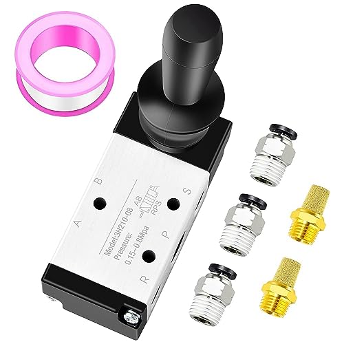 yilin 1/4 NPT 5 Weg 3 Position Luft Handhebel Betätigtes Ventil Pneumatisches Magnetventil Manuelle Steuerung Push-Pull 4H210-08 yilin 1/4 NPT 5 Weg 3 Position Luft Handhebel Betätigtes Ventil Pneumatisches Magnetventil Manuelle Steuerung Push-Pull 4H210-08 von yilin