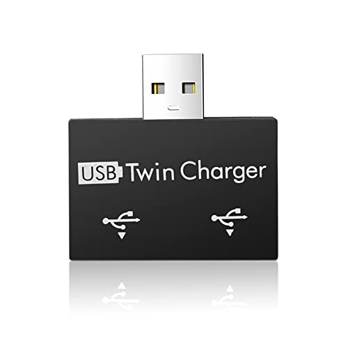 yilin 1 x USB-Hub auf 2 Anschlüsse, Ladegerät, Hub-Adapter, USB-Splitter, Mini-USB-Ladegerät für Handy, Computer, Schwarz yilin 1 x USB-Hub auf 2 Anschlüsse, Ladegerät, Hub-Adapter, USB-Splitter, Mini-USB-Ladegerät für Handy, Computer, Schwarz von yilin