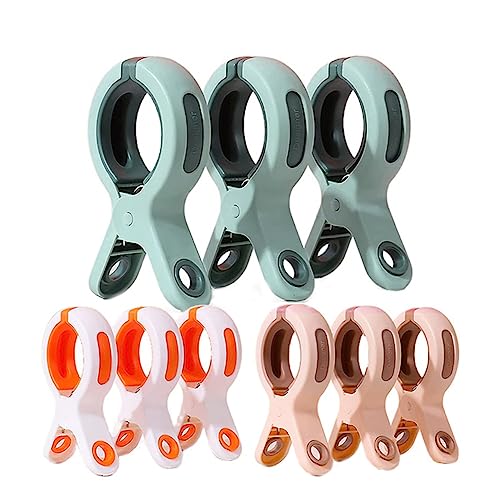 yilin 15 Stück, Winddichte Wäscheklammern, Quilt-Aufhängeklammern, rutschfeste, Feste Wäscheklammern yilin 15 Stück, Winddichte Wäscheklammern, Quilt-Aufhängeklammern, rutschfeste, Feste Wäscheklammern von yilin