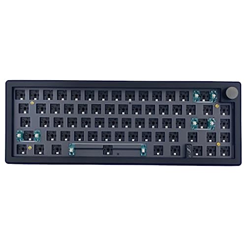 yilin GMK67 Hot Swap Mechanische Tastatur Spacer Kit RGB Hintergrundbeleuchtung Bluetooth 2.4G Wireless 3 (schwarz) von yilin