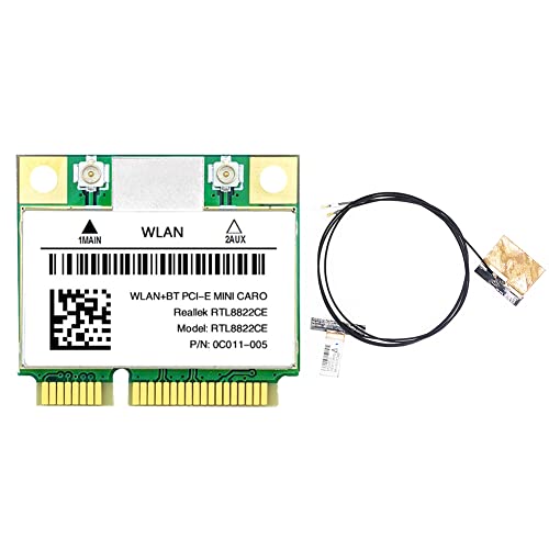 yilin RTL8822CE WiFi-Karte + Antenne 2,4 G + 5 GHz 802.11 AC Netzwerk Mini PCIe BT5.0 Unterstützung Laptop/PC/11 yilin RTL8822CE WiFi-Karte + Antenne 2,4 G + 5 GHz 802.11 AC Netzwerk Mini PCIe BT5.0 Unterstützung Laptop/PC/11 von yilin