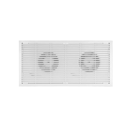 yixinzi-2024 Abluftventilator Leistungsstarker, leiser Ventilator mit Zwei Motoren, integrierter Decken-Abluftventilator aus Gipskarton, 30 × 60 cm Lüftungsventilatoren von yixinzi-2024