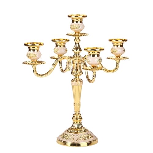 yixinzi-2024 Kerzenleuchter Europäische Retro Fünf-Kopf Kerzenhalter Hause Hochzeit Requisiten Dekorative Leuchter Deko Kerzenständer yixinzi-2024 Kerzenleuchter Europäische Retro Fünf-Kopf Kerzenhalter Hause Hochzeit Requisiten Dekorative Leuchter Deko Kerzenständer von yixinzi-2024