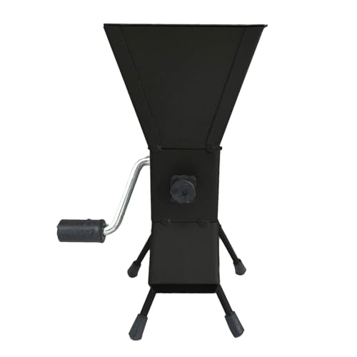 yixinzi-2024 Nussknacker Handkurbel-Nussknacker-Werkzeug, verstellbar und Stahl-Nussknacker-Schäler, for Haselnüsse/Mandeln/Pistazien/Haselnüsse/Pekannuss-Walnuss Walnüsse Nussöffner(Schwarz) von yixinzi-2024