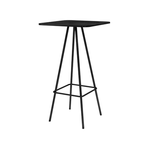 yixinzi-2024 Thekentische Quadratischer Stehtisch, Mehrfarbig, for drinnen und draußen, Wohnmobil, Terrasse, Catering, Partys, gewerbliche Veranstaltungen(Schwarz) von yixinzi-2024