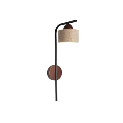 yixinzi-2024 Wandlampe Kreative Walnuss Stein Kunst Lampe Retro Eingang Schlafzimmer Dekorative Wandleuchten von yixinzi-2024