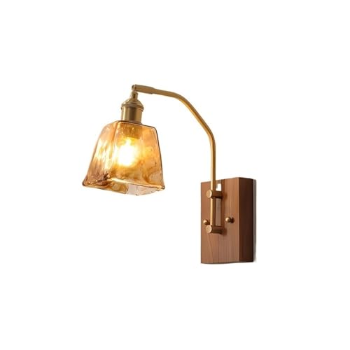 yixinzi-2024 Wandlampe Vintage-Beleuchtungsvorrichtung for Schlafzimmer im Bauernhaus, Warmer, glänzender Holzsockel yixinzi-2024 Wandlampe Vintage-Beleuchtungsvorrichtung for Schlafzimmer im Bauernhaus, Warmer, glänzender Holzsockel von yixinzi-2024