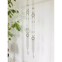 Elegante Lange Einzigartige Kristall Fensterdekoration Suncatcher Aufhängung, Kristalle Für Fenster, Fensterdekor Kristalle, Aufhängung von yllestudio