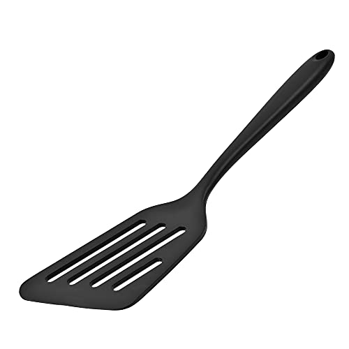 Premium Silikon Pfannenwender 35cm - Geschlitzter Kochspatel für Backen, Kochen und Braten - Hitzebeständiger Küchenhelfer von ymai