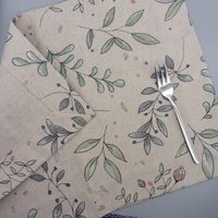 Tischset Set , Platzdecke, Platzmatte, Tischunterlage, Frühling, Spring, Oster von yoUWant3dCreativShop