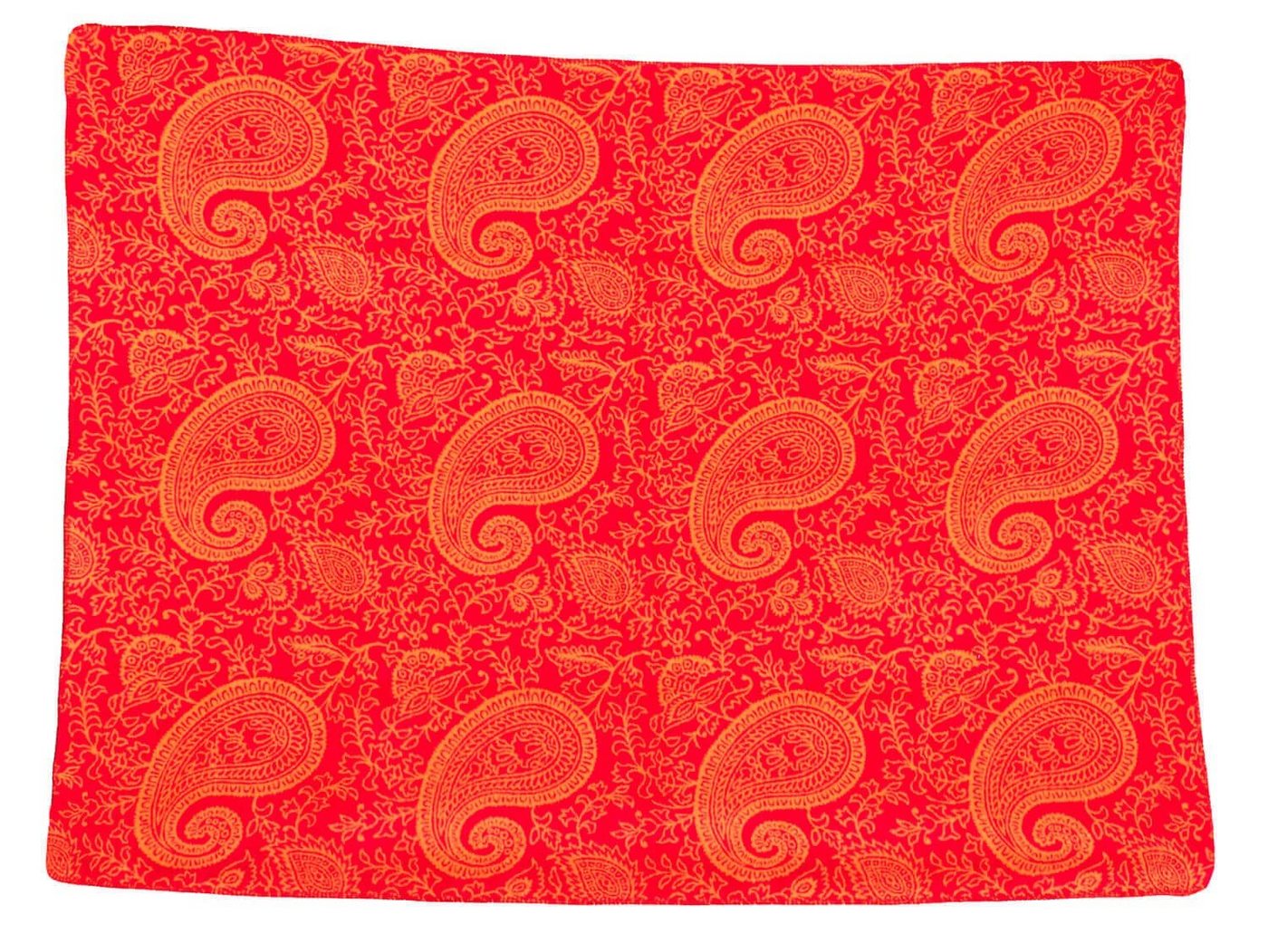 Wolldecke PAISLEY 150 x 200 cm - regional hergestellt, yogabox von yogabox