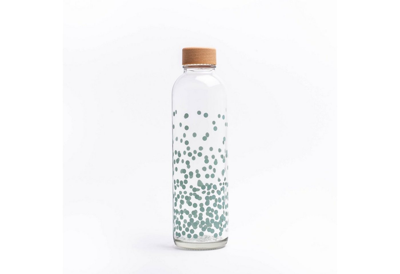Trinkflasche CARRY 0.7 l PURE HAPPINESS GLAS, Regional produziert von yogabox