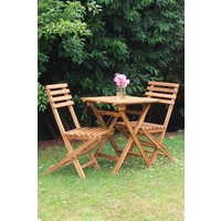 Gartentisch Mit Stühlen/Balkonset 3 - Teilig/ Gartenmöbelset von yoliliving