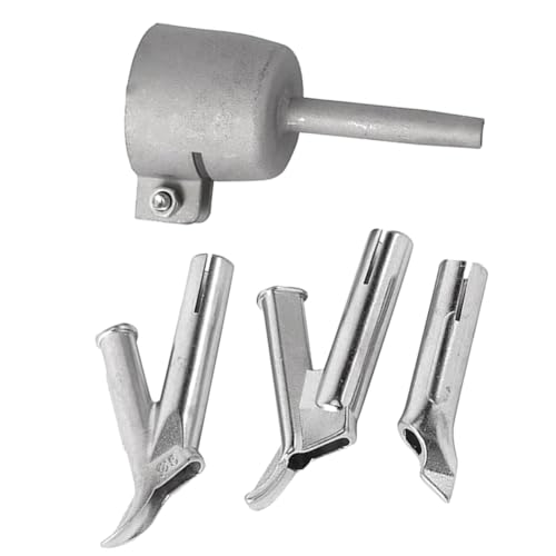 yomoe 4 Stück/Set 8 mm Runde und Dreieckige Schnellschweißdüse, Heftdüse für Heißluft-Schweißbrenner, Schweißen Von Kunststoffstäben von yomoe