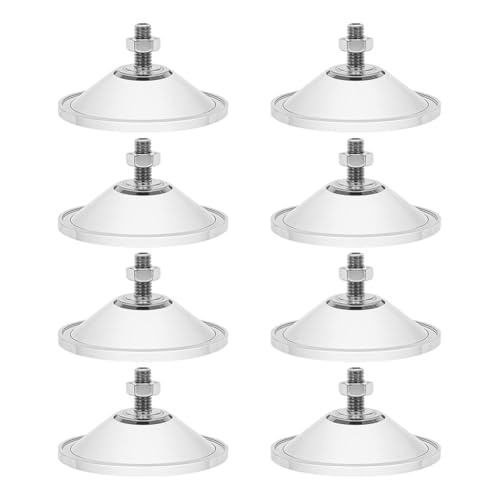 yomoe 8 Stück Hochleistungs-Saugnäpfe, Verdickte -Saugnäpfe, Transparente PVC-Saugnäpfe, 2,16 Große Saugnäpfe von yomoe