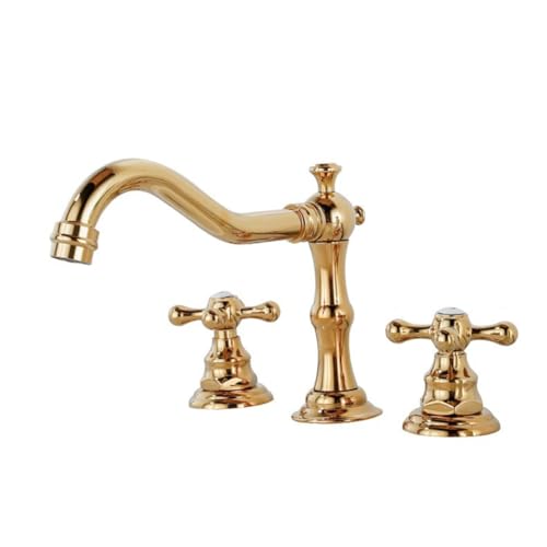 yomoe Installation Eines Satzes Von Waschbecken Wasserhahn Tischplatte Heiß und Kalt Steuerventil Mischer Bad Wasserhahn Schalter B von yomoe