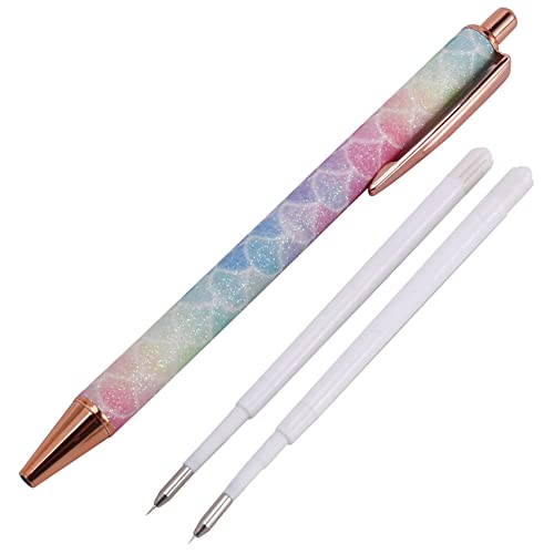 yomoe Luftlösestift, Werkzeug, Stiftstift, Bastelwerkzeug, Vinyl, Luftablasswerkzeug für Abzieher, Blasen, HTV, Bastelvinyl mit Nachfüllungen von yomoe