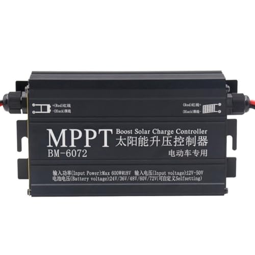 yomoe MPPT 600 W Solar-Boost-Laderegler für 24 V 36 V 48 V 60 V 72 V Batterieladegerät, Digitaler Laderegler yomoe MPPT 600 W Solar-Boost-Laderegler für 24 V 36 V 48 V 60 V 72 V Batterieladegerät, Digitaler Laderegler von yomoe