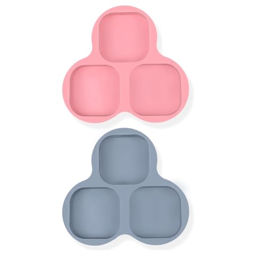 yomoe Silikon-Luftfritteusen-Eierpfanne, wiederverwendbar, antihaftbeschichtet, quadratisch, Eierform, Luftfritteusen-Zubehör, 2 Stück von yomoe