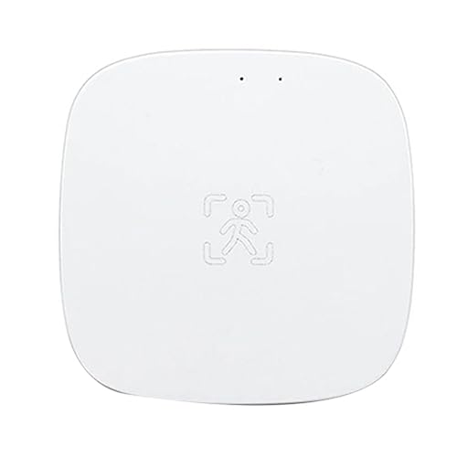 yomoe Tuya WiFi MmWave Menschlicher Anwesenheitssensor Mikrowelle Radar Erkennung PIR Bewegungssensor mit Leuchtdichte Wandhalterung von yomoe
