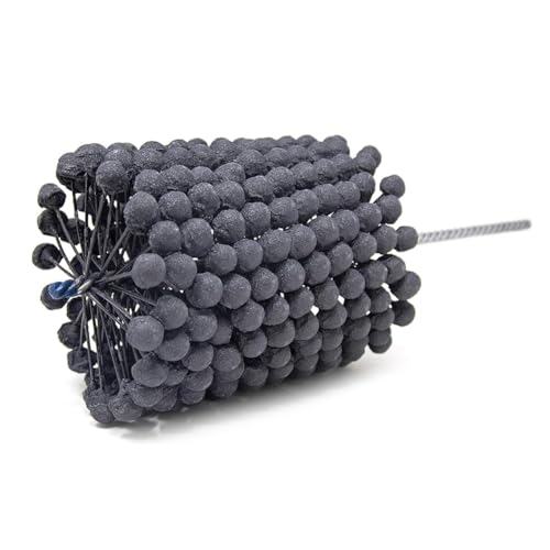 yomoe Ventilkörper- und Zylinder-Schleifbürste Kugelkopf-Polierbürste Ventilkörperloch-Entgratungs-Schleifwerkzeugbürste 105 X 260 mm von yomoe