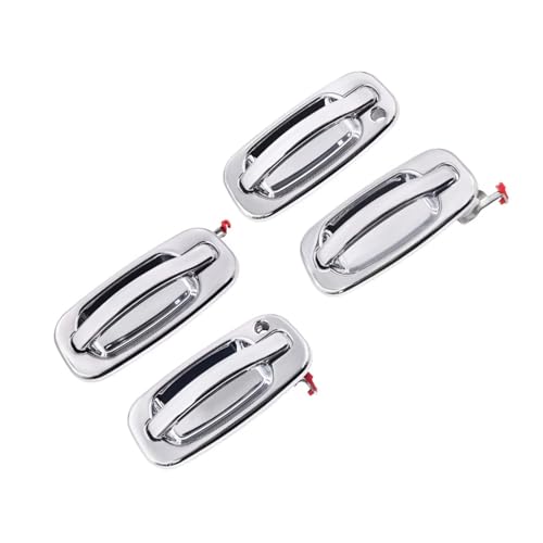 yongewu Auto Außentürgriffe Kompatibel Mit GMC Für Yukon Für Denali 2002 2003 2004 2005. Chrom-Außentürgriffe OEM: 15034985 15034986 15721572 15721571. von yongewu