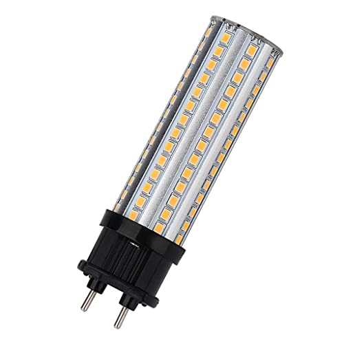 G12 LED Lampe 12W 1400lm gleichwertiger Ersatz für 75W Halogenlicht 360Grad Abstrahlwinkel G12 Licht (Warm yellow: 2700K) von yongjia