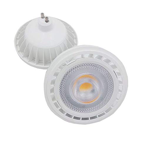 LED AR111 GU10 15W Scheinwerfer 1500lm COB GU10-Spur-Licht, 120W Halogenlampe Ersatzlampe (Warm White) von yongjia