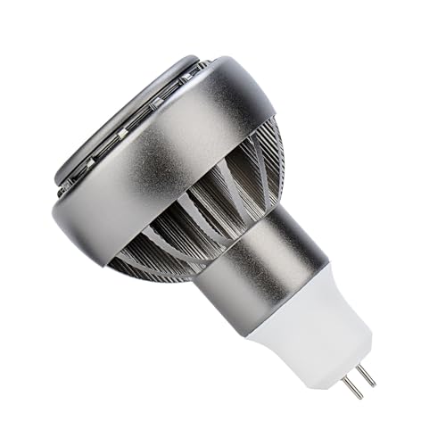 yongjia MR16 LED-Lampe, 12 V Eingang, GU5.3, 15 W, 1200 lm, 24 Grad Abstrahlwinkel, Nicht dimmbar (Color : 4000K) von yongjia