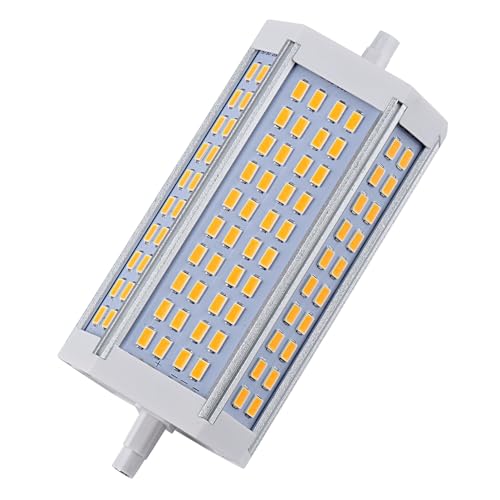 yongjia R7S 135mm LED Glühbirne 30W nicht dimmbar, doppelendiges J-Typ-Flutlicht 3430 Lumen r7S hängende Sicherheits-Stehleuchte (Color : 3000K) von yongjia