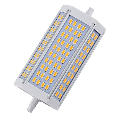 yongjia R7S 135mm LED Glühbirne 30W Nicht dimmbar, doppelendiges J-Typ-Flutlicht 3430 Lumen r7S hängende Sicherheits-Stehleuchte (Color : 3000K) von yongjia