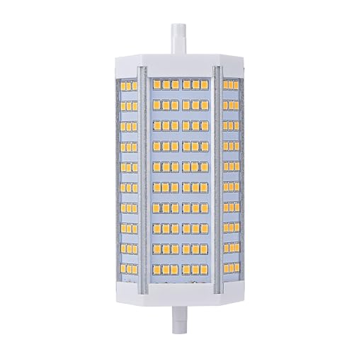 yongjia R7S 135mm LED Glühlampe 30W 3430lm R7S LED-Lampe, nicht dimmbar, für Landschafts- und Stehlampen(Warm white) von yongjia