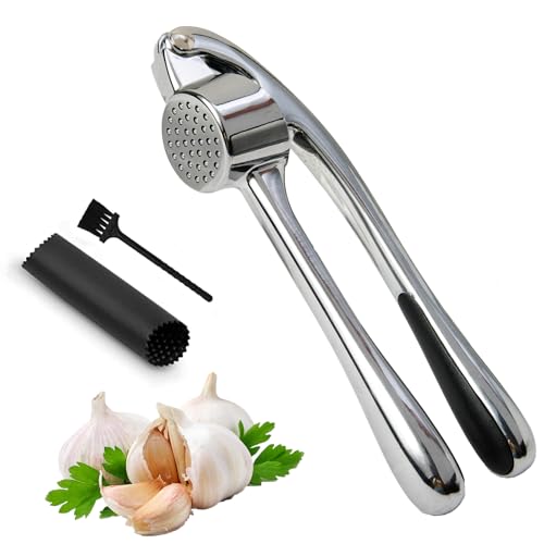 yongyongbuy Knoblauchpresse, Zinklegierung, Knoblauch und Ingwer pressen von yongyongbuy