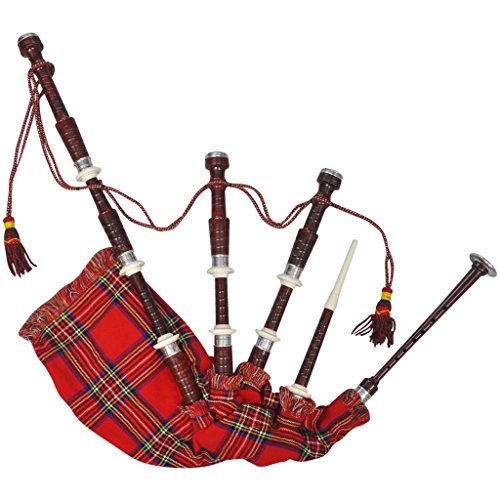 yorten Schottischer Dudelsack Highland Bagpipe Sackpfeife Steward Tartan Rot ideal für Einsteiger oder Solche die Dudelsack Lernen yorten Schottischer Dudelsack Highland Bagpipe Sackpfeife Steward Tartan Rot ideal für Einsteiger oder Solche die Dudelsack Lernen von yorten