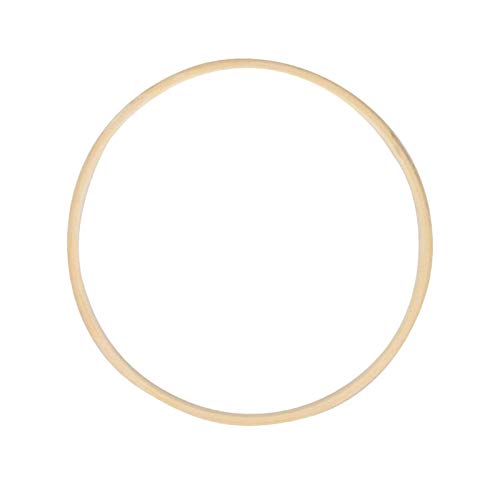yotijar Kranzringe Dream Catcher Hoops, Bambusringe Makramee Handbuch DIY Craft für Dream Catcher Home Wedding Decor - 40cm von yotijar