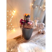 Trockenblumengesteck | Trockenblumenstrauß „Classy Christmas" Weihnachtsdeko Weihnachtsgeschenke Häuserdeko Kerzendeko Trockenblumengesteck | Trockenblumenstrauß „Classy Christmas" Weihnachtsdeko Weihnachtsgeschenke Häuserdeko Kerzendeko von youandyourbluemchen