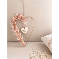 Trockenblumenkranz/ Trockenblumenherz "Tender Love"/Hochzeitsgeschenk Geburtstagsgeschenk Muttertagsgeschenk Geschenk Personalisiert Trockenblumenkranz/ Trockenblumenherz "Tender Love"/Hochzeitsgeschenk Geburtstagsgeschenk Muttertagsgeschenk Geschenk Personalisiert von youandyourbluemchen