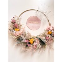 Trockenblumenkranz „Summer Love" | Türkranz Wanddeko Personalisiertes Geschenk Muttertagsgeschenk Geburtstagsgeschenk Einzug Trockenblumenkranz „Summer Love" | Türkranz Wanddeko Personalisiertes Geschenk Muttertagsgeschenk Geburtstagsgeschenk Einzug von youandyourbluemchen