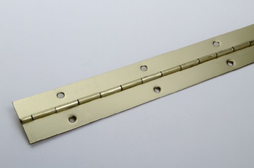 1 Stangenscharnier Klavierband Metall vermessingt 32 x 0,7 x 1500mm von youngschwinnDESIGN