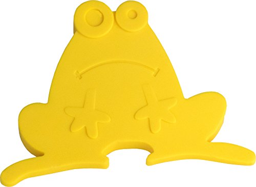 1 Design Türstopper Türkeil Möbelkeil"Frosch" gelb 150 x 50 x 20mm von youngschwinnDESIGN