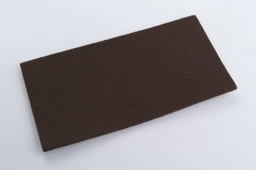 1 Filzgleiter Stuhlbeingleiter Stuhlgleiter Möbelgleiter Bodenschutz Zuschnitte selbstklebend aus Filz, braun 100 x 200mm für glatte Böden im Innenbereich geeignet von youngschwinnDESIGN