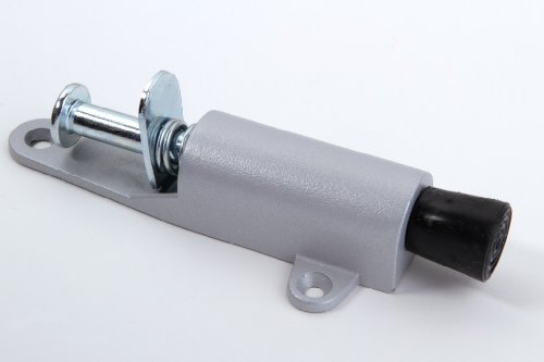1 Türfeststeller, Türsstopper Metall silber 12 cm von youngschwinnDESIGN